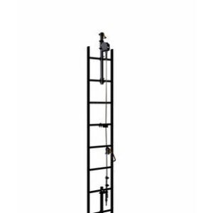 3M DBI-SALA 6118050 Lad-Saf 50 ft. Vertical Cable System, Complete Kit, Galvanized Steel