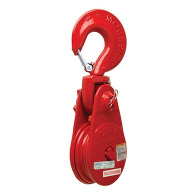 Crosby L-5-H 5" RB Snatch Block w/ Hook - 6 Ton WLL - #599515