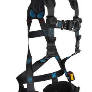 FallTech FT-One 8128BFD Full Body Climbing Harness with Front and Back D-Rings, Tongue and Buckle Leg Straps