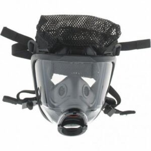 msa-advantage-4100-full-face-respirator-single-port-hycar-with-polyester-net-head-harness